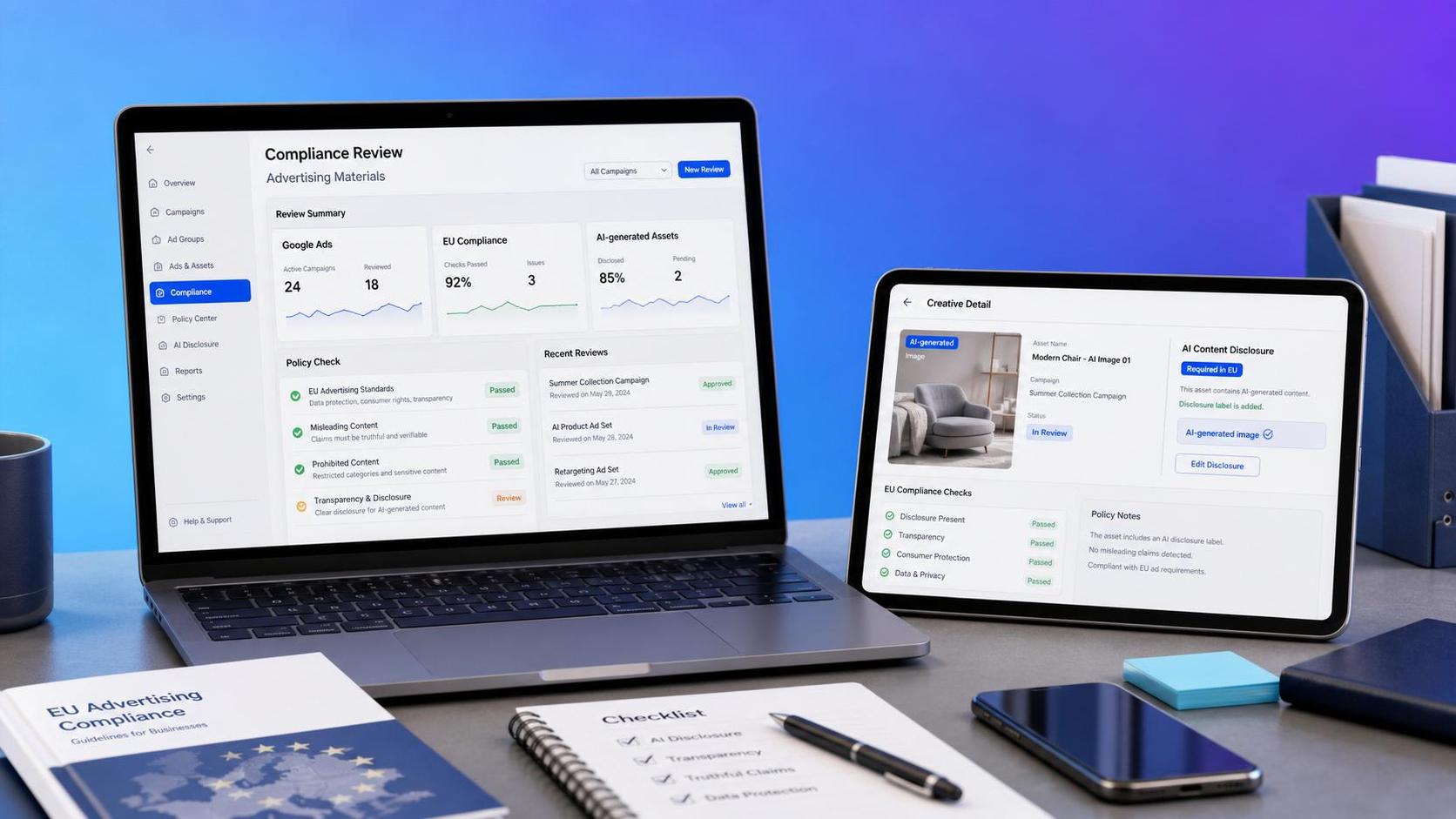 Google Ads EU AI Disclosure Rule Takes Effect July 15