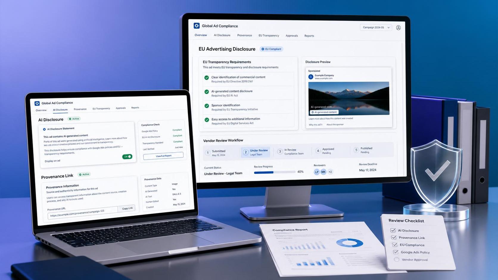 EU AI Ad Disclosure Rule Takes Effect on Google Ads EU AI Ad Disclosure Rule Takes Effect on Google Ads