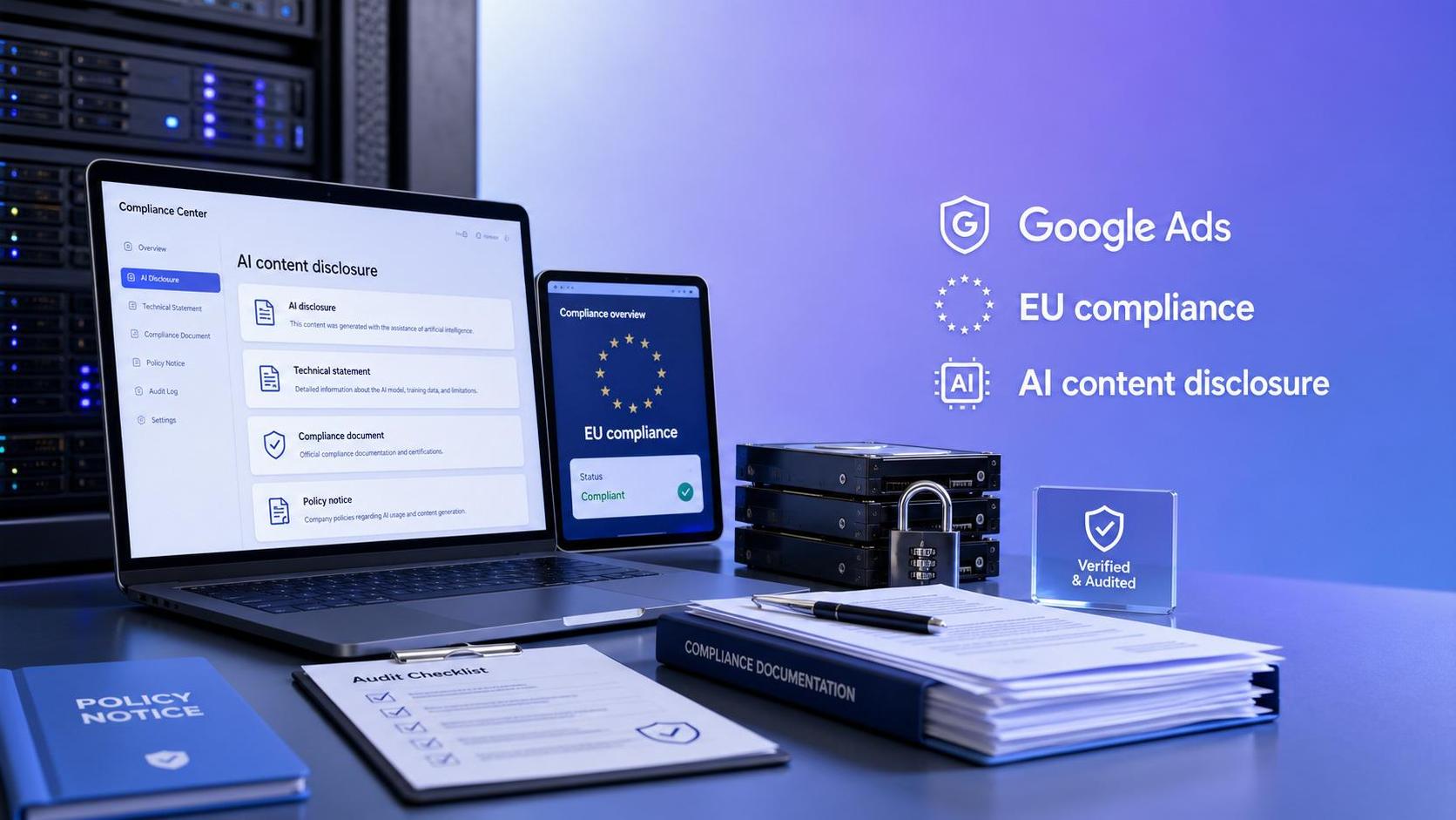 Google Ads EU AI Disclosure Rule Takes Effect Google Ads EU AI Disclosure Rule Takes Effect