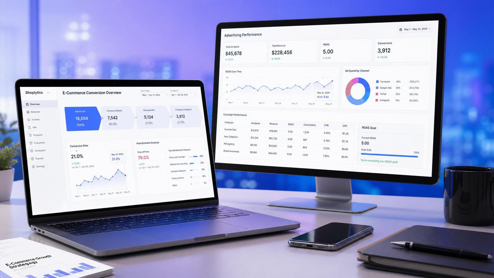 How Ecommerce Data Analytics Helps Reduce Cart Abandonment and Improve ROAS