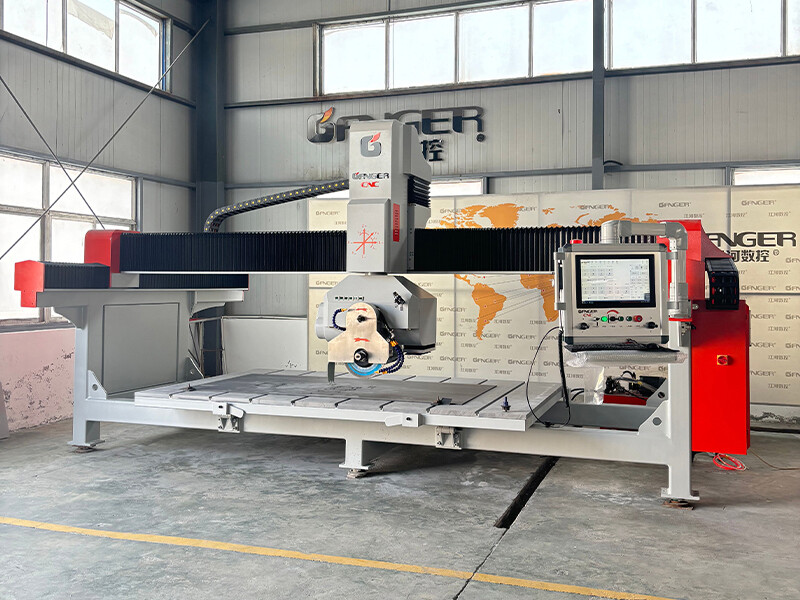 5-осевая мостовая пила GQ-3220DM (5+1)