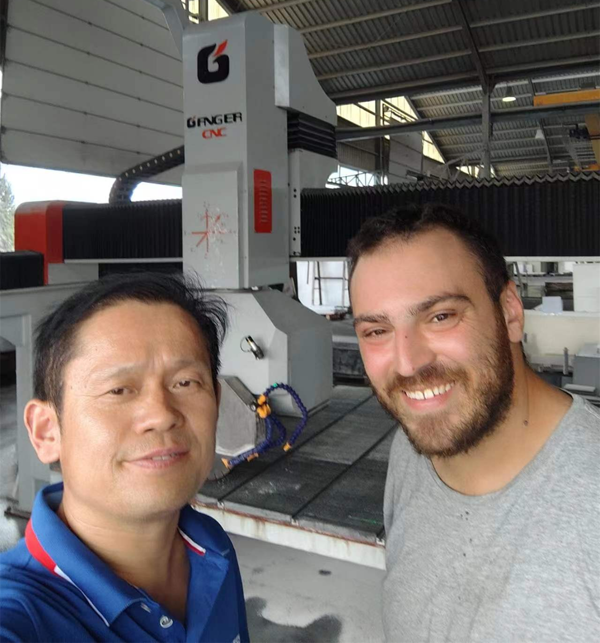 GANGER CNC ofrece servicio posventa para instalación y pruebas en Europa. GANGER CNC ofrece servicio posventa para instalación y pruebas en Europa.