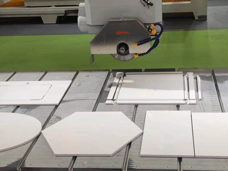 Sierra de puente de 5 ejes GQ-3220D