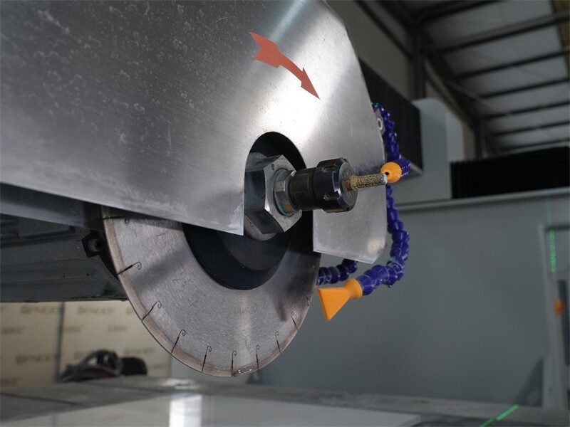 Sierra de puente de 5 ejes GQ-3220D