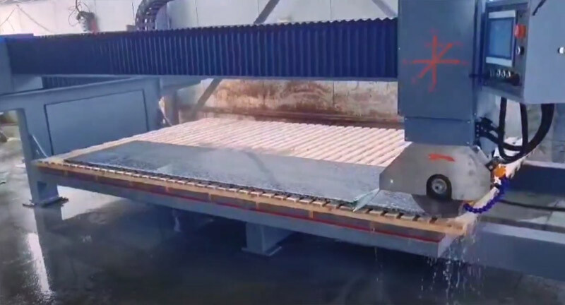 Sierra de puente de 3 ejes GQ-350