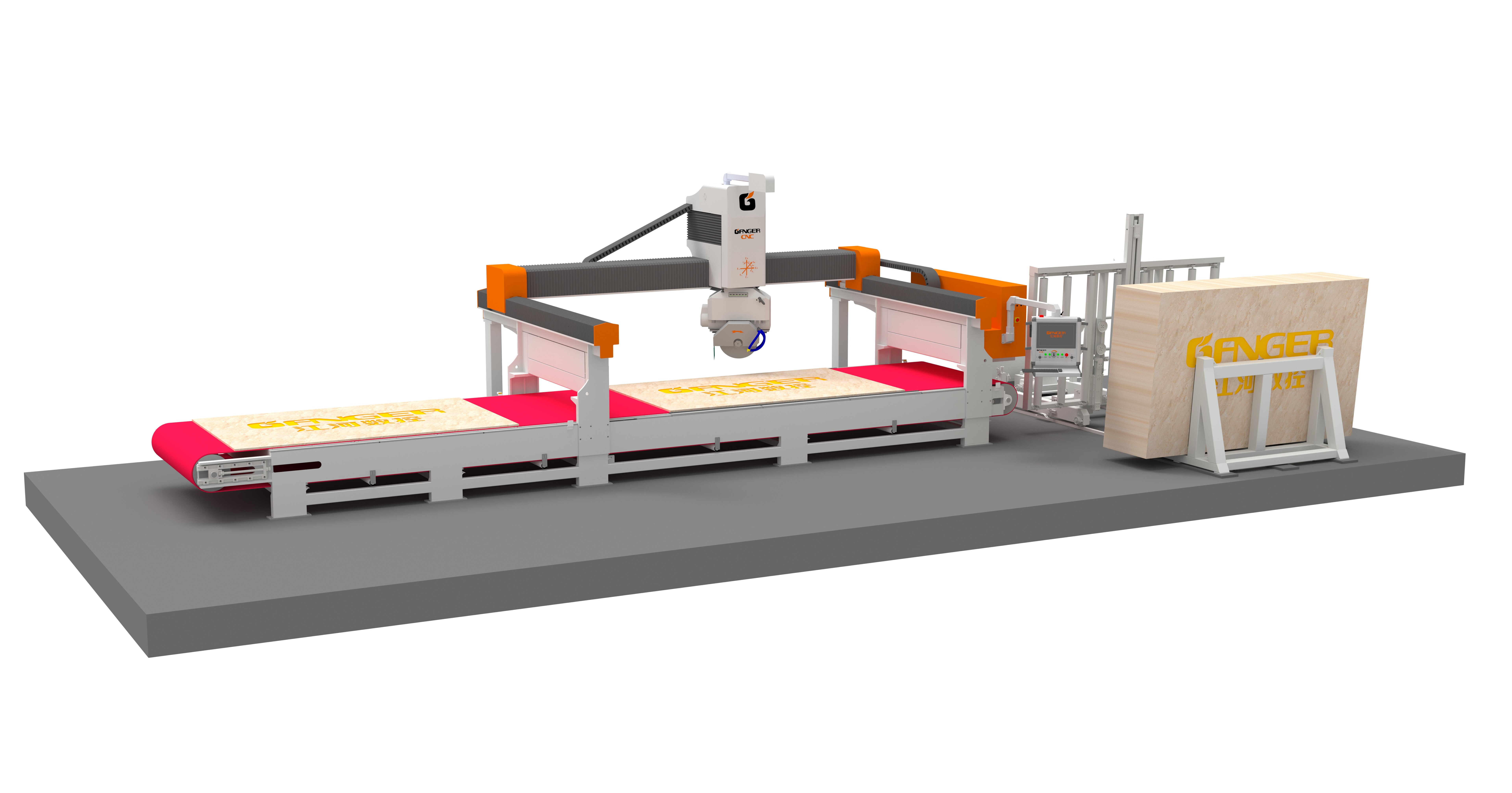 Línea de producción de 5 ejes GQ-3220DL