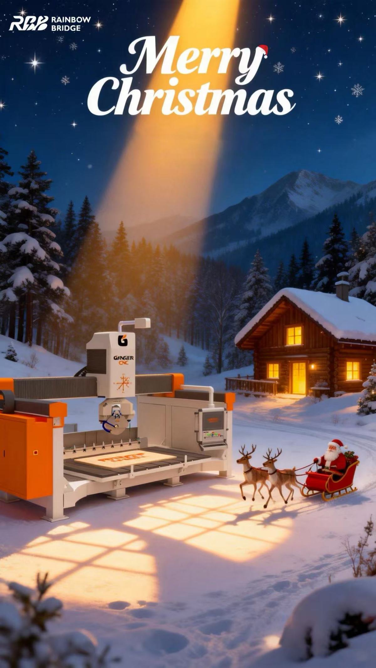 Feliz Navidad de GANGER CNC