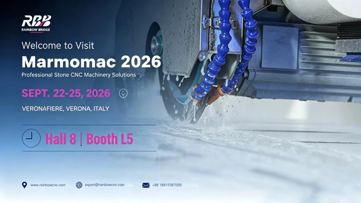 Rainbow CNC confirmó su asistencia a Marmomac 2026 en Verona