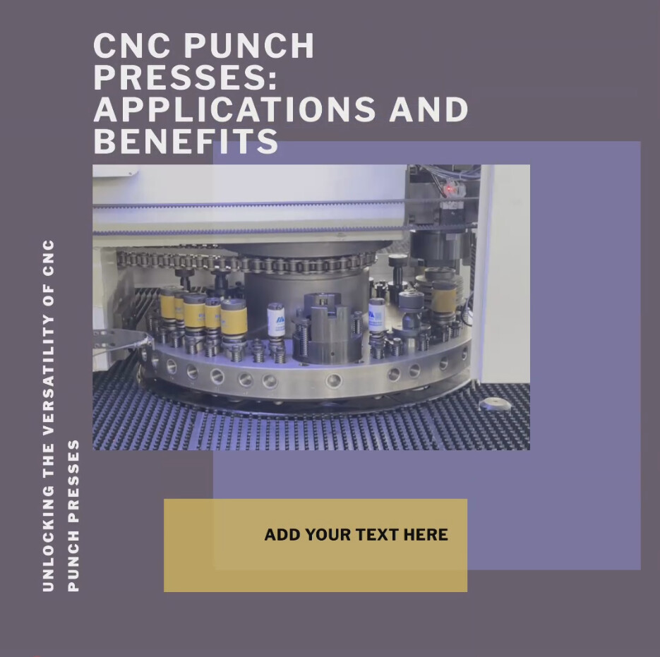 Раскрытие универсальности координатно-пробивных прессов с ЧПУ: глубокий анализ областей применения и преимуществ