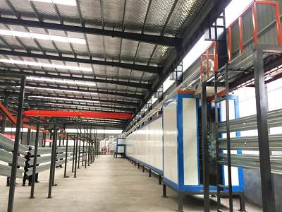 Equipped with large-scale powder painting equipment, the paint surface is fuller, uniform and shiny