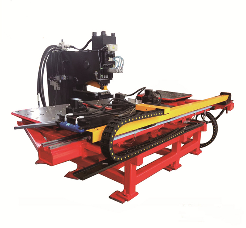 Гидравлический станок с ЧПУ для пробивки и маркировки пластин