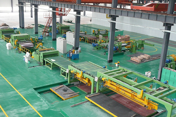Линия продольной резки в Тяньцзине Аньган