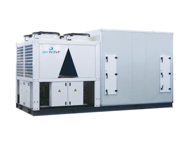 Unidad empaquetada para azotea, tipo grande