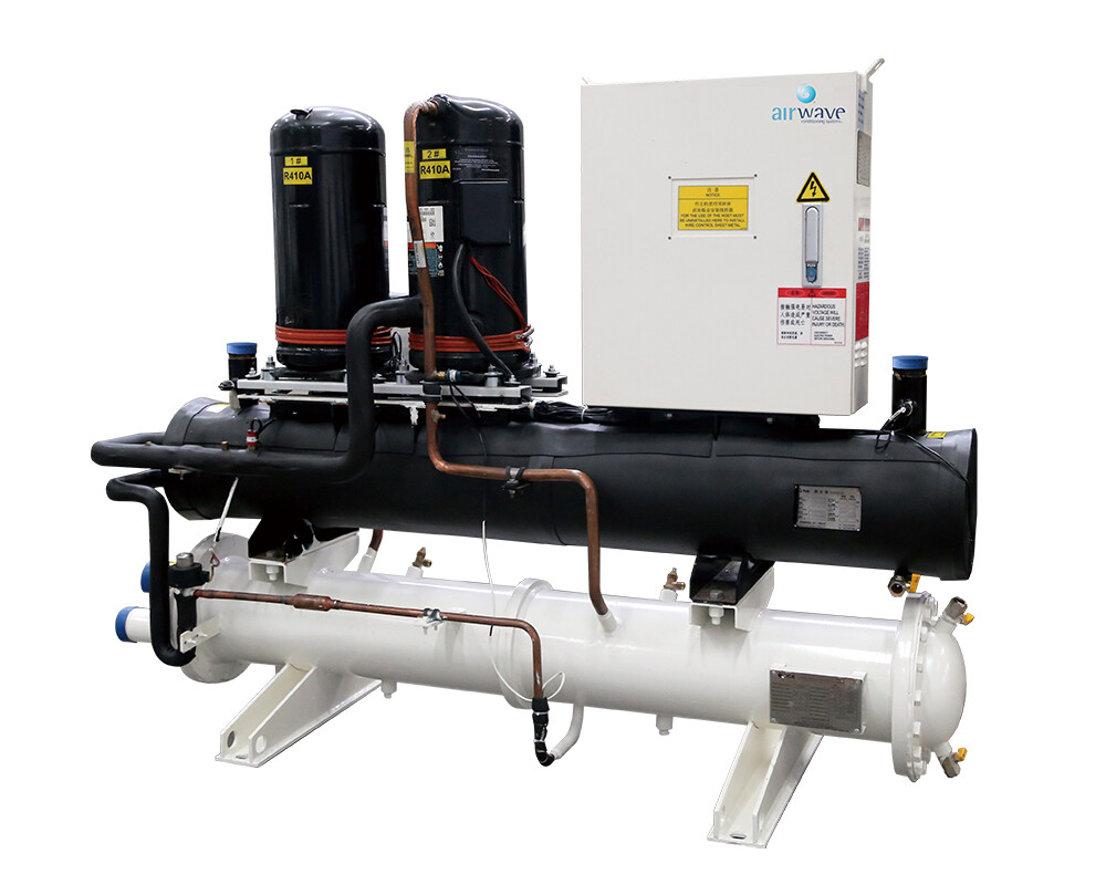 Enfriador de agua de vórtice refrigerado por agua