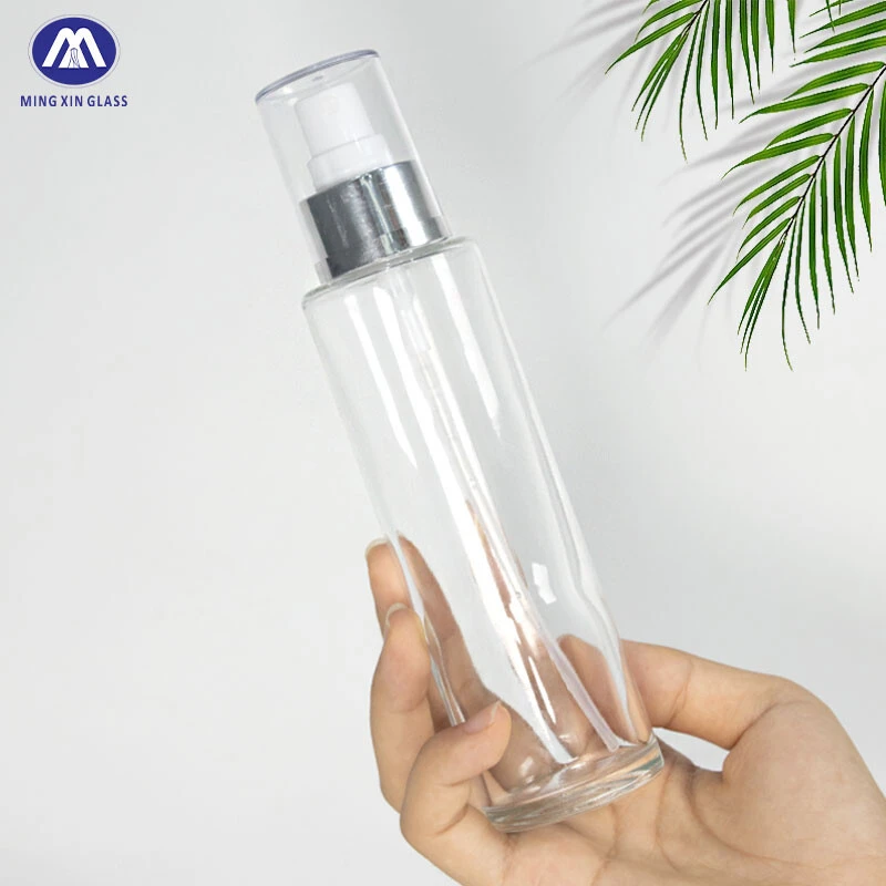 120Ml Easy Screw Cap Clear Essential Oil Glass Spray Bottle Glass