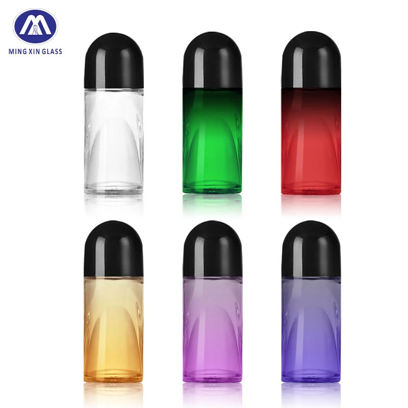 Underarm Roll On Oil Glass Bottle Roller Bottles 50Ml