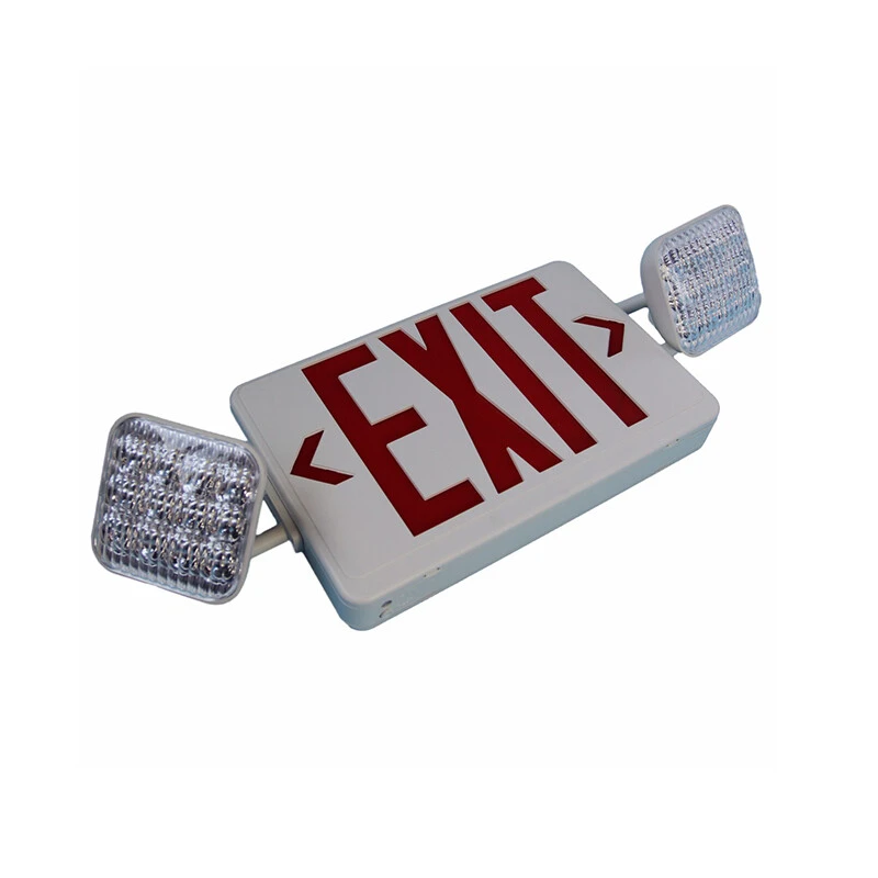 All LED Exit & Emergency Combo