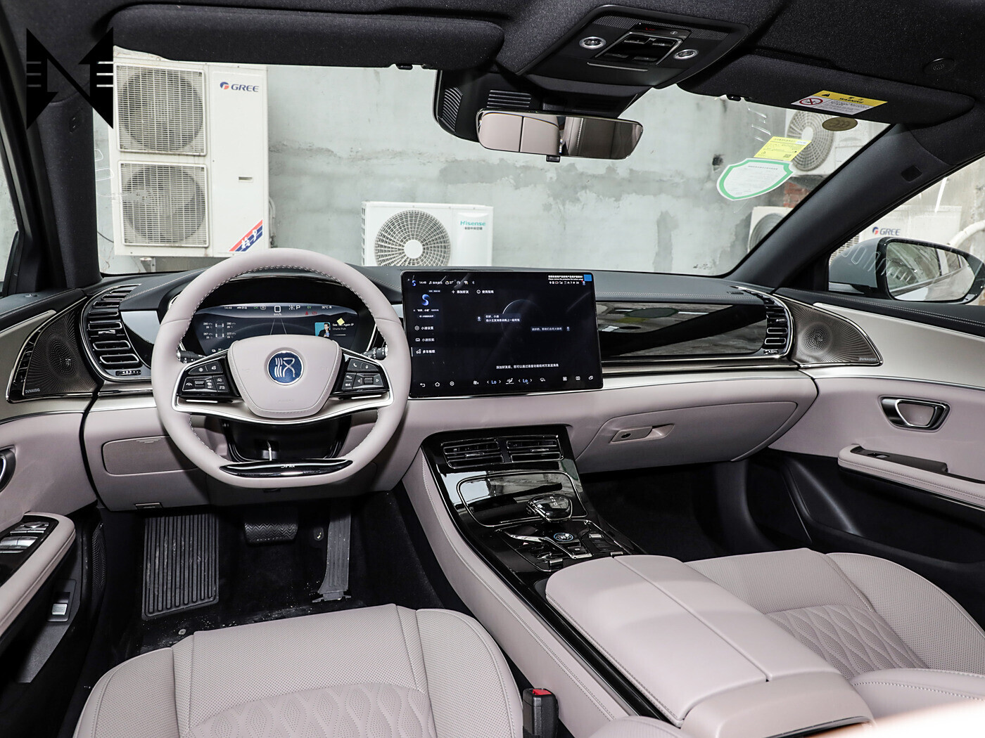 ОГРОМНЫЙ АВТО Han 2024 BYD Han Pure Electric Sedan EV 715 км Range New Energy Vehicle Cars