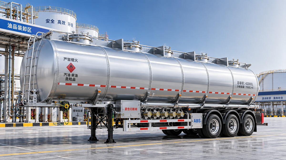 Which safety features have the biggest effect on fuel tanker trailer price? ¿Qué características de seguridad tienen el mayor impacto en el precio de un remolque cisterna para combustible?