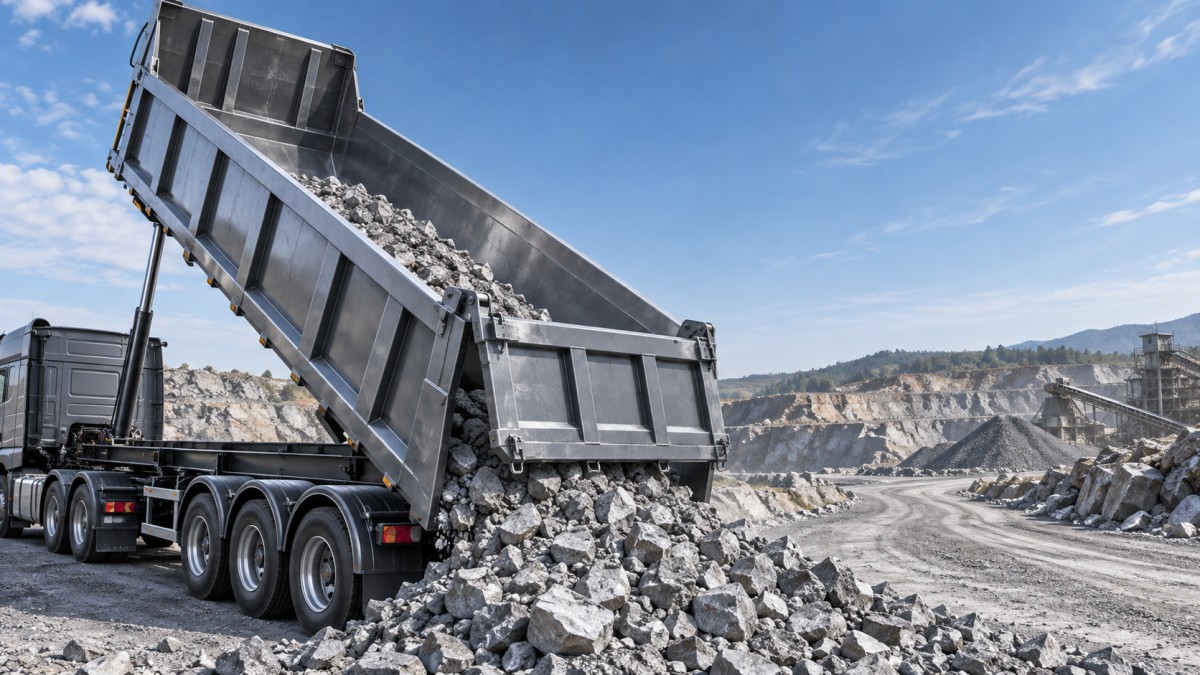 Can a dump trailer manufacturer match body steel to abrasive loads? ¿Puede un fabricante de remolques basculantes adaptar el acero de la caja a cargas abrasivas?