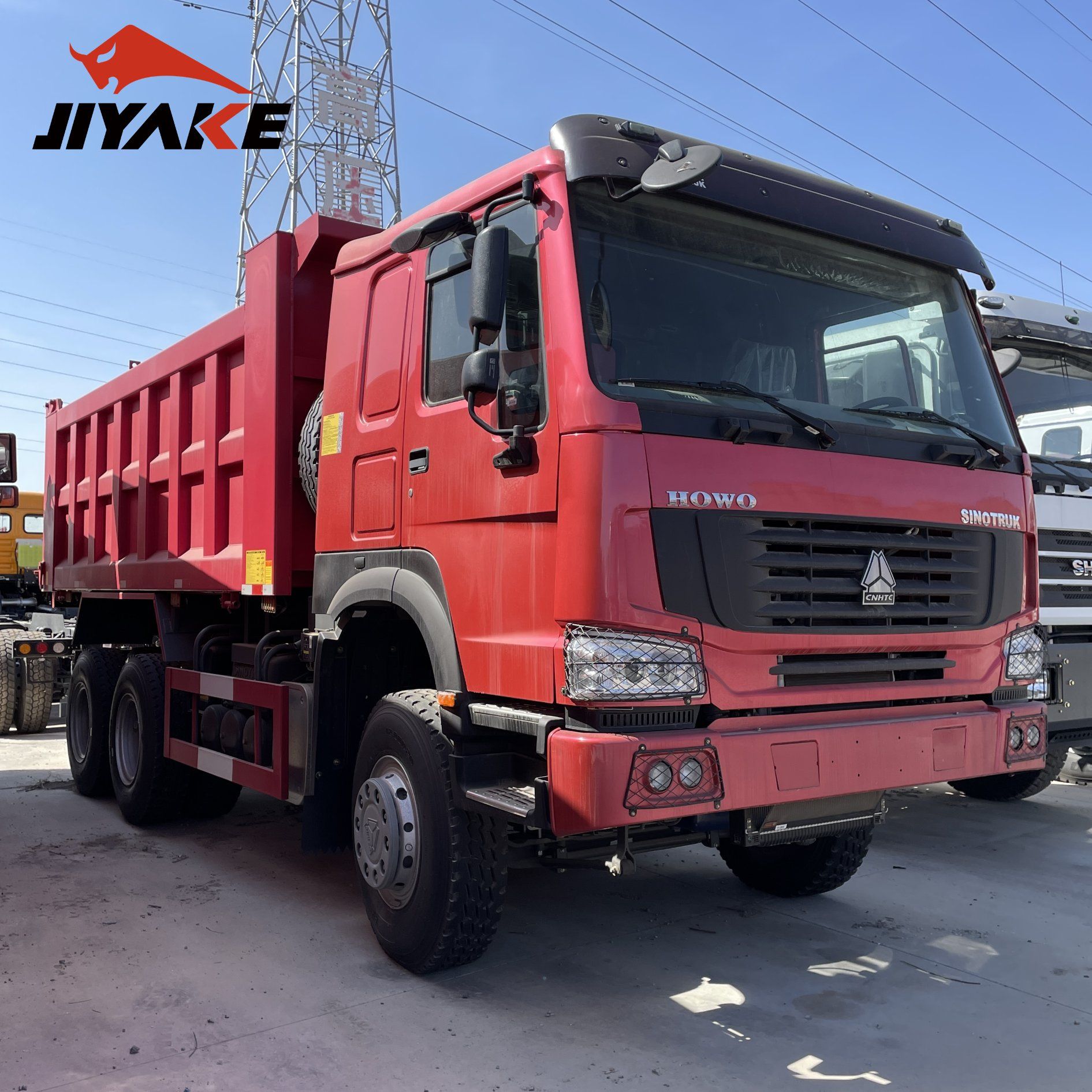 Camión volquete 6X6 de 400 HP