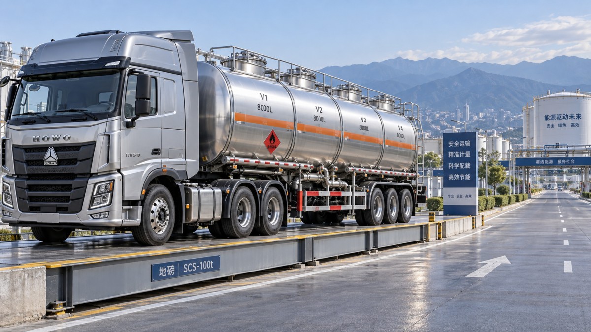 Remolques cisterna de combustible en venta: adapte la capacidad a la densidad del combustible y a las rutas
