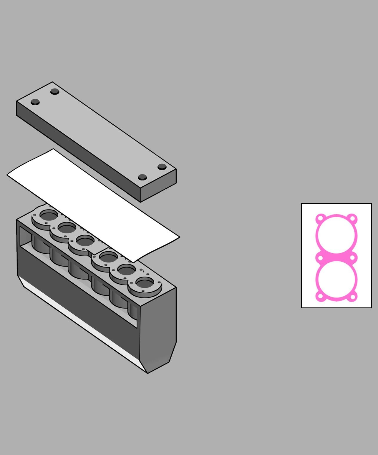 Engine cylinder head Application