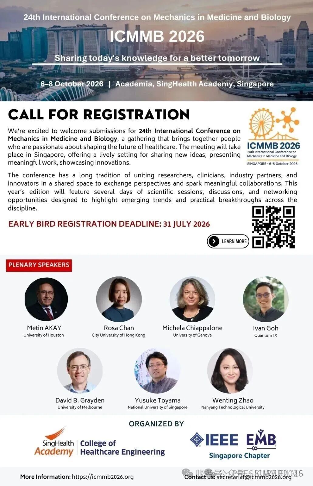 微信图片_2026-09-30_100828_151 PF invites you to attend ICMMB 2026, the 24th International Conference on Medical and Biological Mechanics (Oct. 6–8).