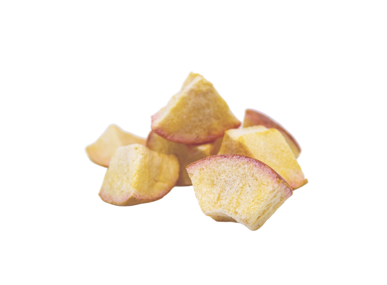 Шоколадные сублимированные яблоки с начинкой