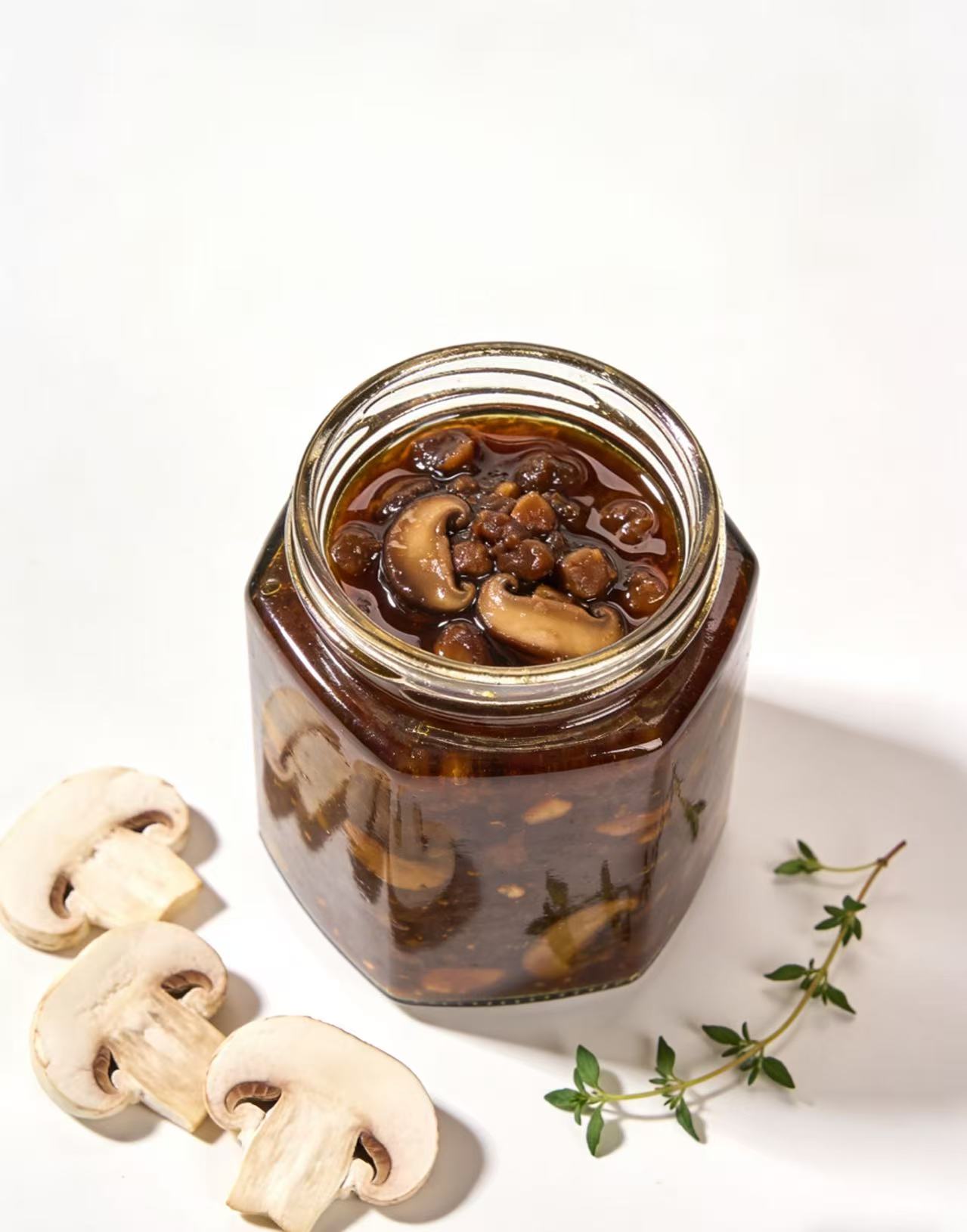 Грибной рисовый соус