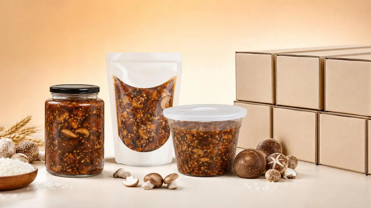 Срок хранения и варианты упаковки для продуктов Mushroom Rice Sauce Срок хранения и варианты упаковки для продуктов Mushroom Rice Sauce