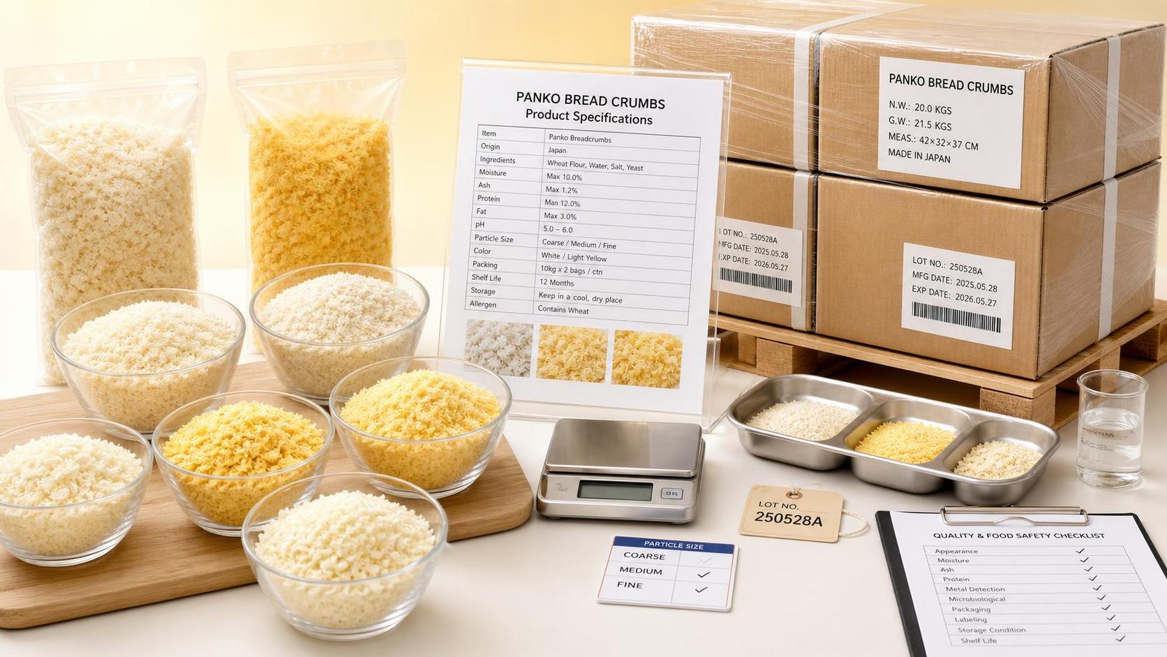What to Check Before Choosing a Japanese Panko Exporter for Bulk Orders