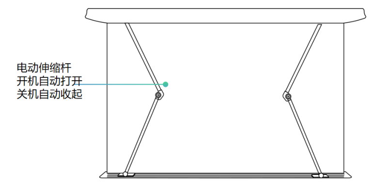 Vehicle-mounted tricolor laser absorption TV