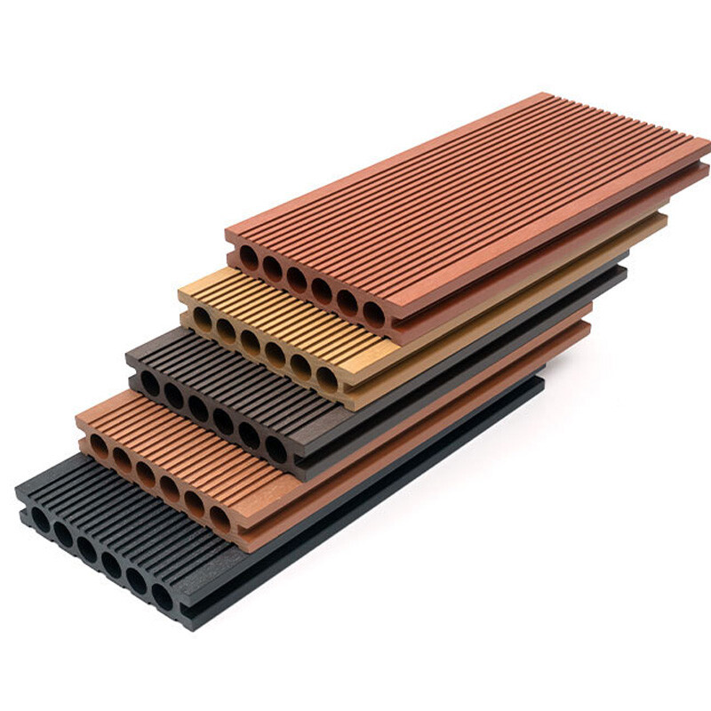 Wood-plastic flooring