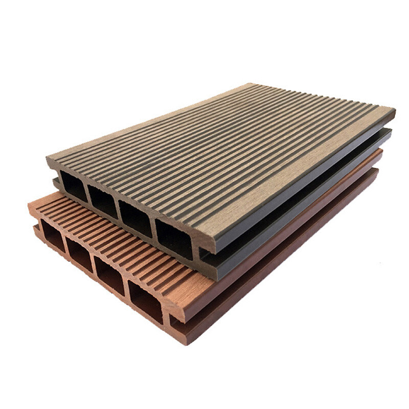 Wood-plastic flooring