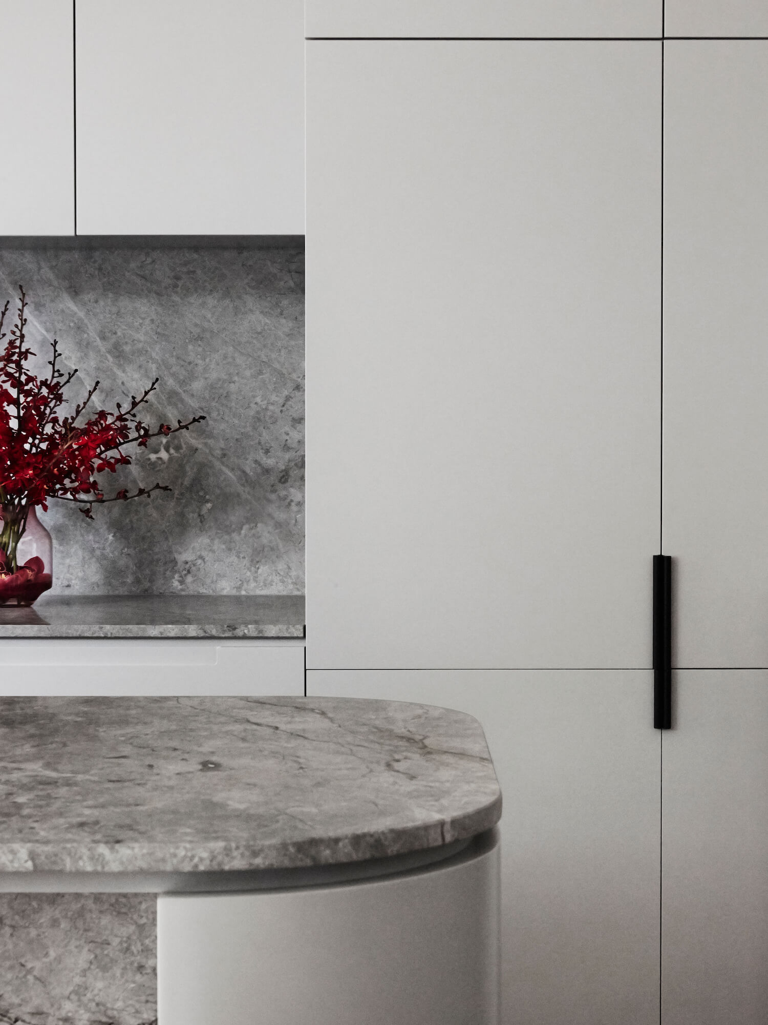 Arc modeling modern cupboard