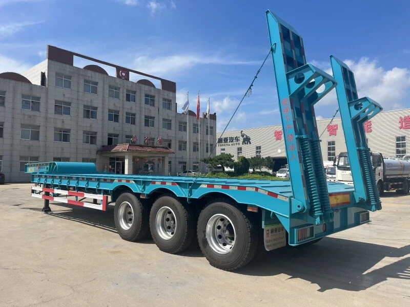 Полуприцеп 60T с низкой кроватью
