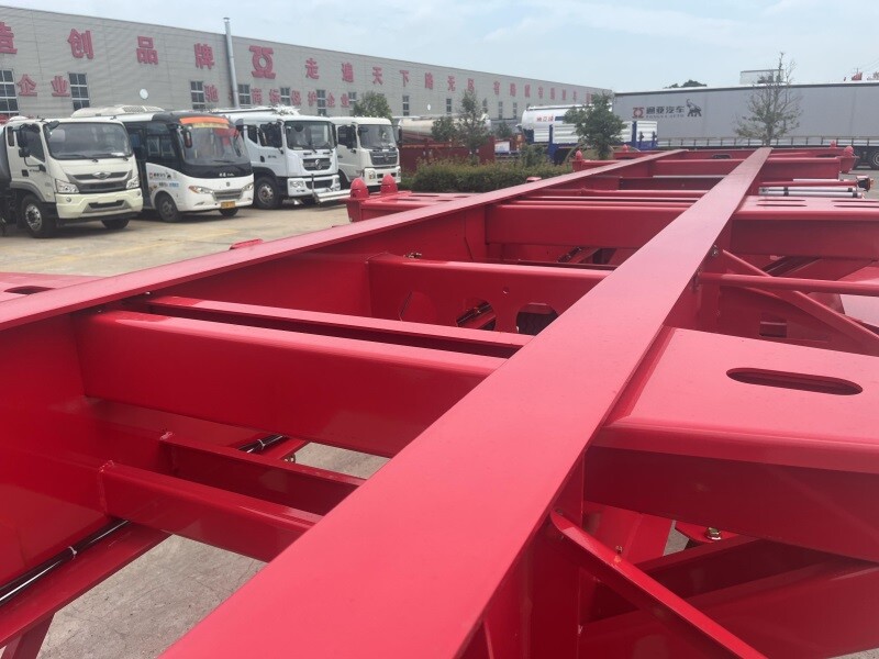 40-футовый каркасный полуприцеп