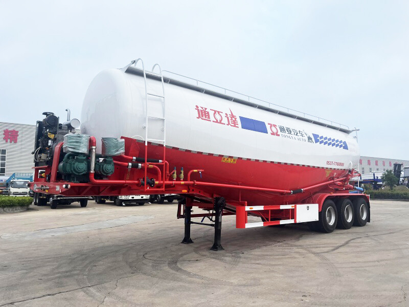 Полуприцеп-цистерна для перевозки цемента навалом 60 тонн