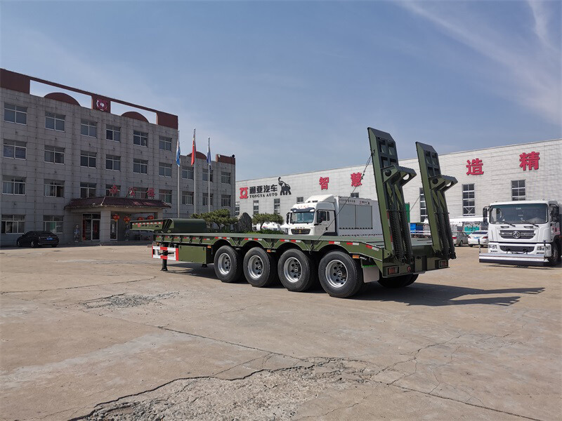 4-осный низкорамный полуприцеп