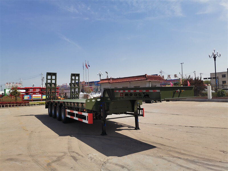 4-осный низкорамный полуприцеп