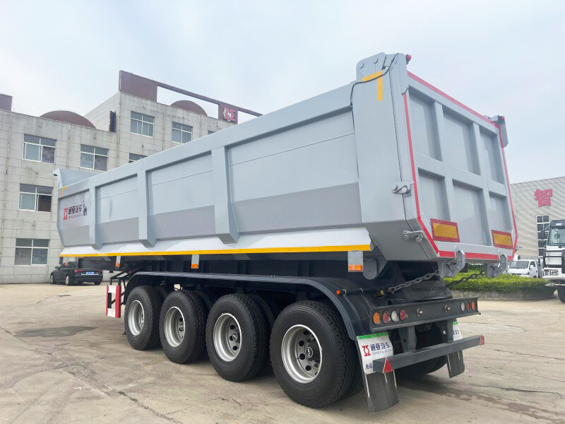 OTTC Сертификация Задний Самосвальный Полуприцеп