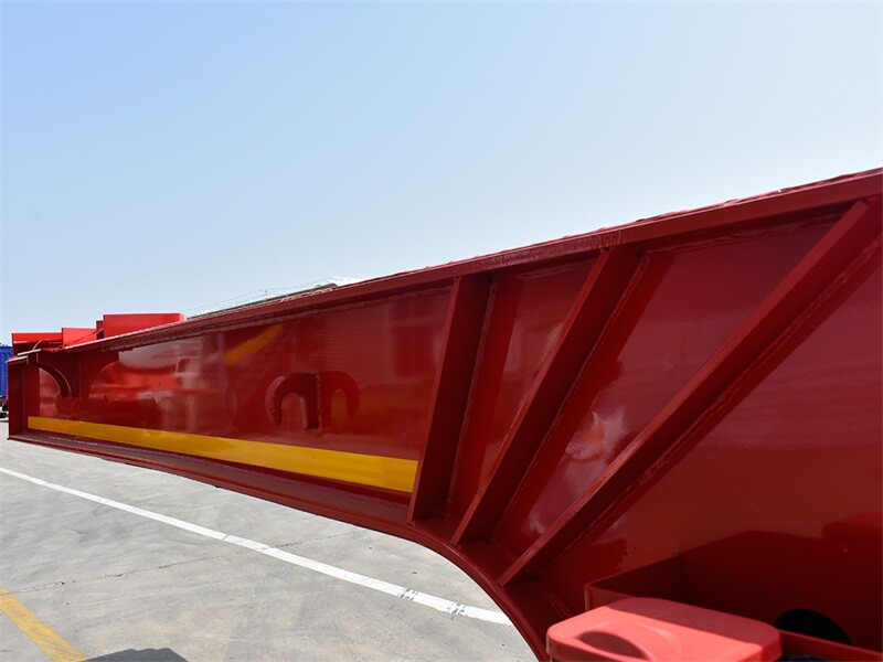 Низкорамный полуприцеп с низкой загрузкой