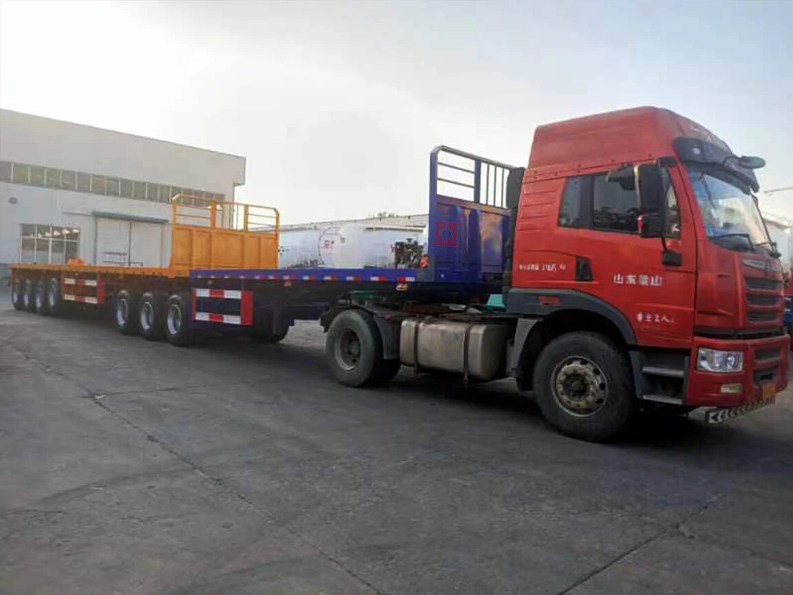 ПОЛУПРИЦЕП С ПЛОСКОЙ КРОВАТЬЮ SUPERLINK