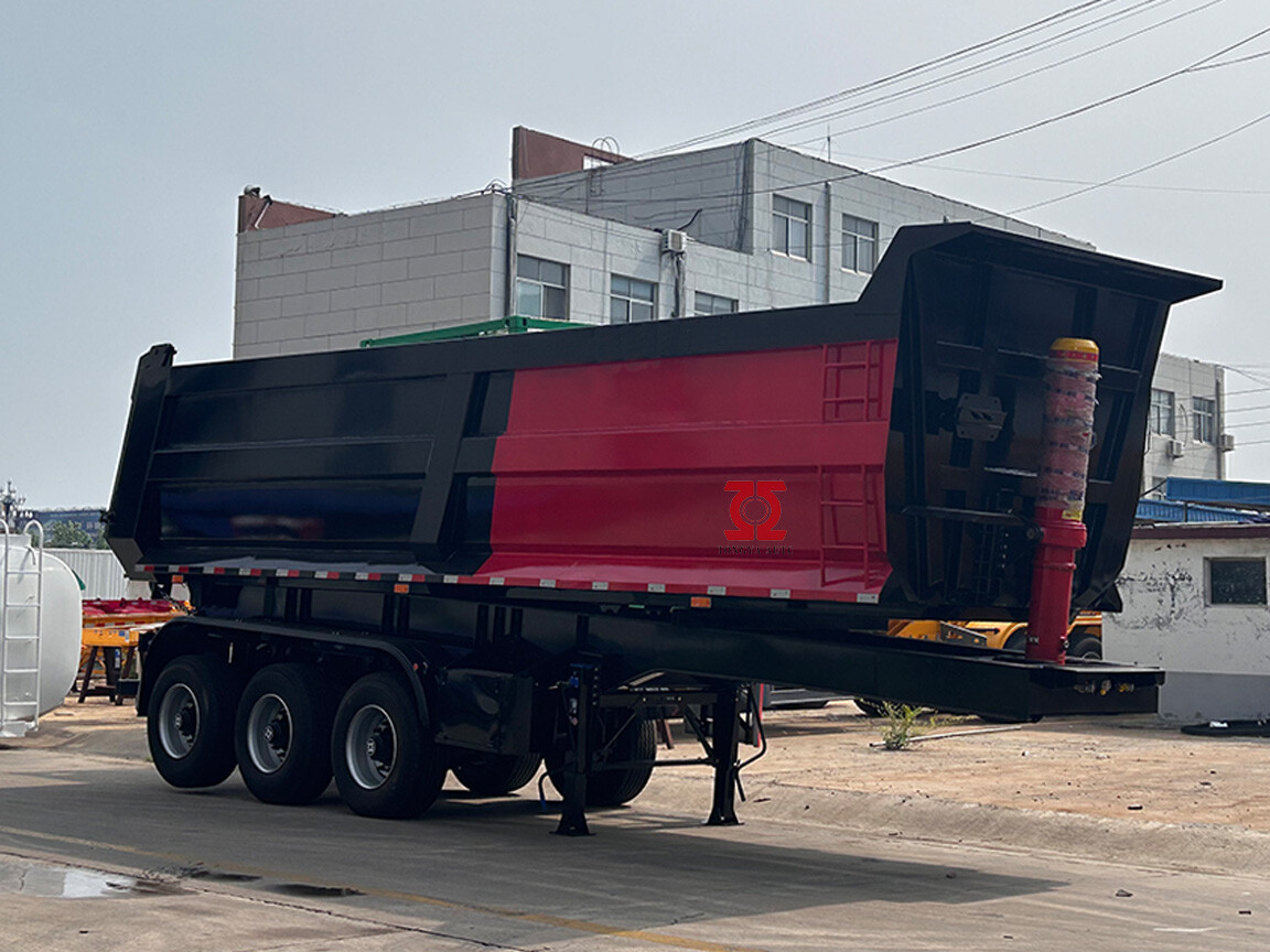 3-осный задний самосвальный полуприцеп