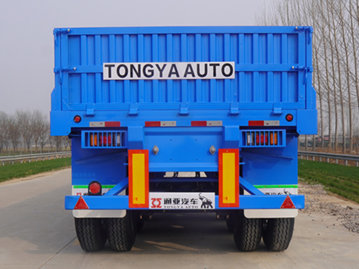 Полуприцеп с боковыми стенками