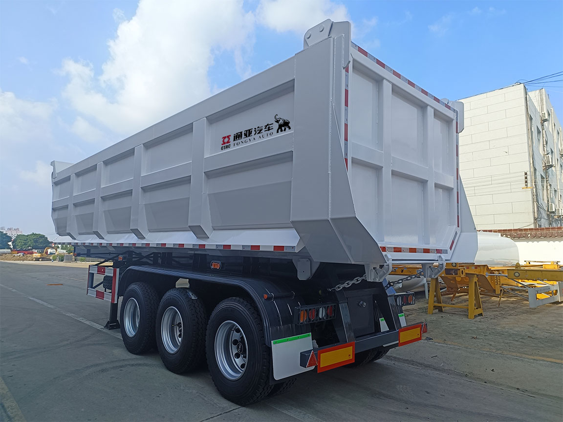 3-осный самосвальный полуприцеп для продажи