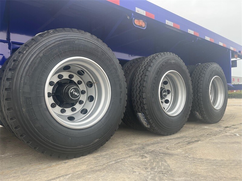 Semirremolque de plataforma de 40 pies