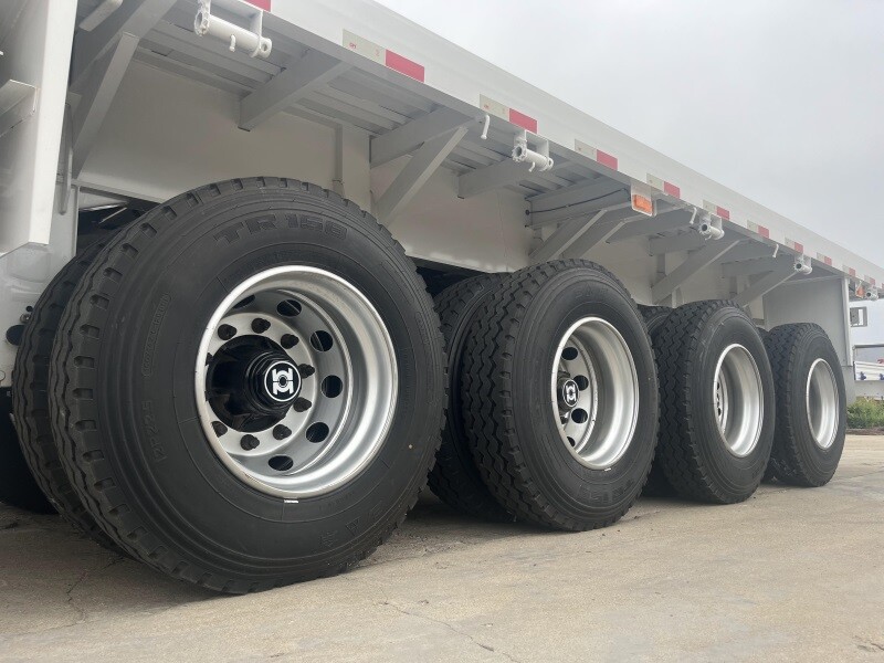 Semirremolque de plataforma plana de 15 m