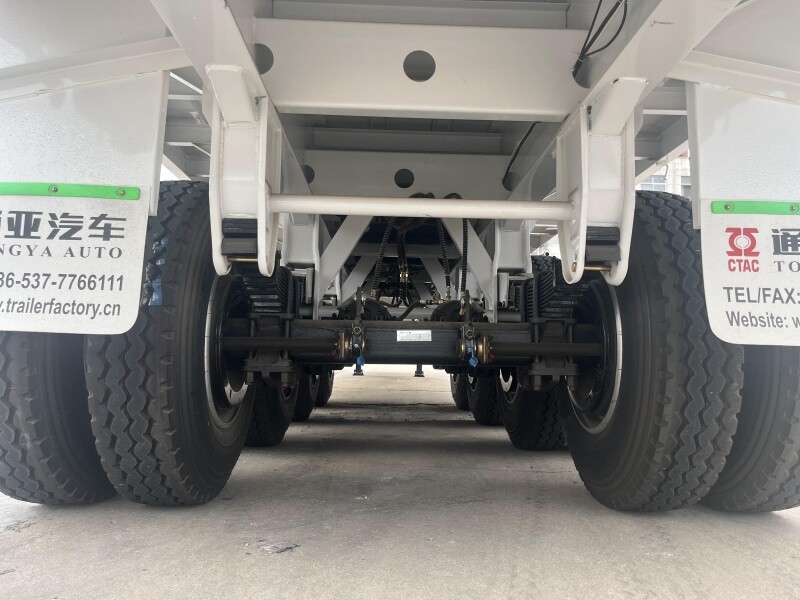 Semirremolque de plataforma plana de 15 m